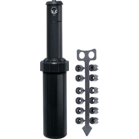 Arroseur asperseur 15,2m – Portée ajustable 7,6 à 15,2m – Installation rapide sans outils – Technologie RapidSet pour réglages faciles – Toro