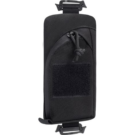 Sollbry Molle Militärtasche EDC Werkzeugtasche Handytasche Jagdzubehör Umhängetasche Schultertasche Kompakte Tasche für Outdoor-Sport, Schwarz (1/5)