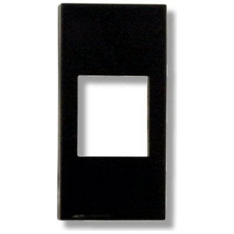 Cover Keystone per Frutti RJ45 Compatibile Legrand Vela Nero