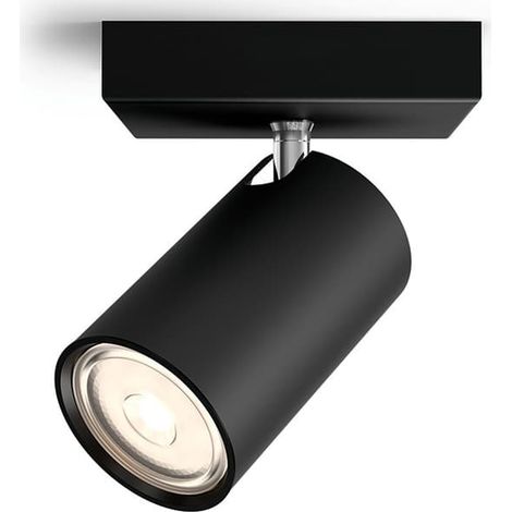 spot plafonnier/mur myLiving Kosipo Kosipo Noir (1/4)