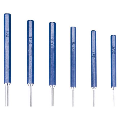 Botadores cilíndricos metálicos de acero al cromo 1,5 a 10mm para profesionales                                                     5.5 mm