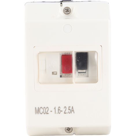 Circuit de protection du moteur disjoncteur MC02‑1.6-2.5a 50 / 60Hz ABS Imperproof 220V / 380V (1/5)