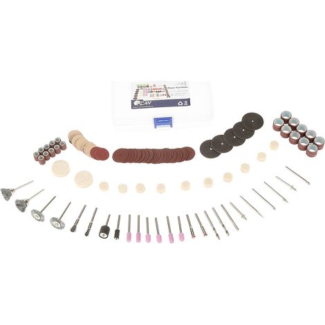 Set mit 119 Zubehörteilen für elektrische Rotationsgravurwerkzeuge für Holz und Metall, zum Schleifen und Polieren (1/5)