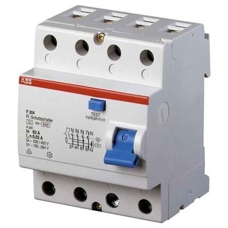 ABB F204A-40/0,5 Interrupteur différentiel 40A 500mA