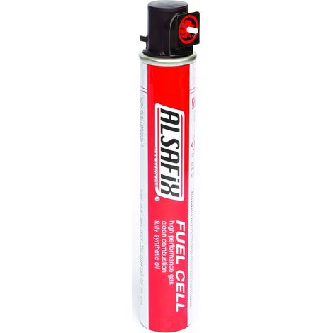 Cartouche de gaz rouge 80 ml – Pour cloueurs autonomes à gaz – Combustion propre et efficace – Outil indispensable pour professionnels – Alsafix
