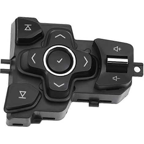 Botón de control de volumen de audio del volante para automóvil Regal 2014-2016 Negro (1/5)