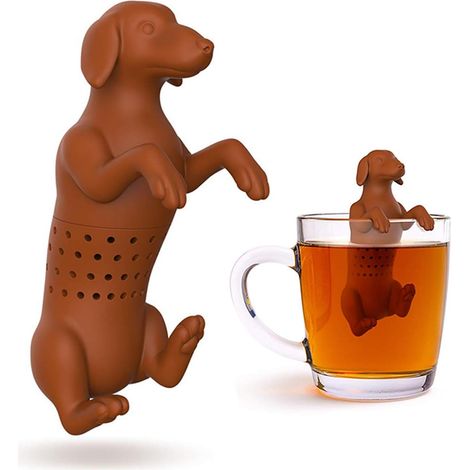 Passoires à thé en silicone de haute qualité, 100 % sans BPA et réutilisables, pour une dégustation plus agréable (Thé noir) (Thé café).