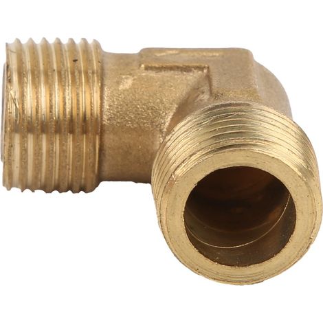 Raccord coudé en laiton pour pompe à air, clapet anti-retour, joint coudé G3/8