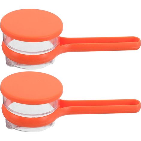 Éplucheur Multifonction 2pcs pour Pommes de Terre et Oranges en Plastique avec Confort Ergonomique et Solution de Rangement Pratique Cuisine et Pique-niques (1/5)