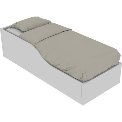 Letto Montessori singolo 80x190 Infante - Bianco (1/5)