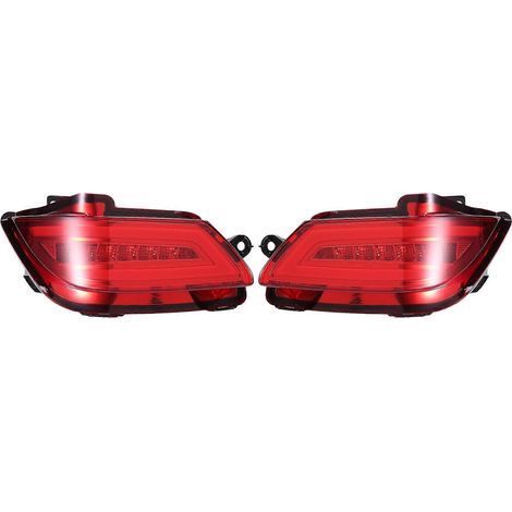 Ensemble de feux arrière 3 fonctions (feu stop + feu de jour) pour Toyota Vios 2016-2019 (1/5)
