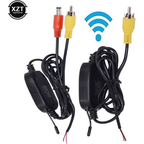 Kit émetteur récepteur vidéo sans fil Wifi 2.4G, pour caméra de recul et moniteur DVD, caméra de recul (1/4)