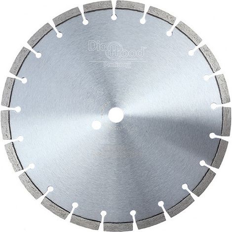 Disque Diamant Pro BLACK CROW D. 300 x Al. 20 x Ht. 10 mm - Granite, Marbre, Pierre, Béton Armé - Diamwood (1/2)