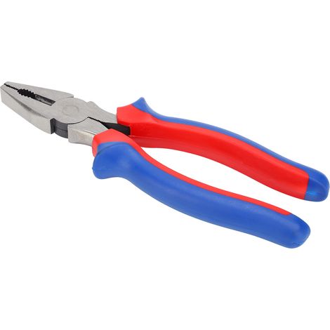 Pince coupante ergonomique 8 pouces, coupe-fil acier 45, outil manuel antidérapant (1/5)