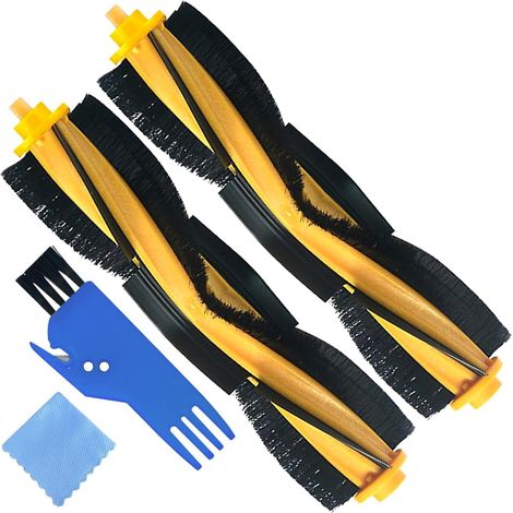 Brosse à rouleau principale pour Ecovacs Deebot OZMO 920/950, T5/N5/T9/DX93/N7/DX55/T8 AIVI/N8+/N8 Pro/DJ65, pour Yeedi Vac/Vac Max/Vac Station/Vac 2 Pro Robot Aspirateur Brosse à rouleau (1/5)