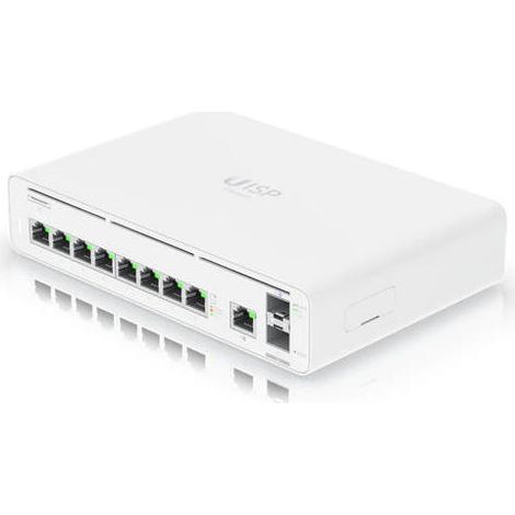 Controlador Ubiquiti Uisp Console EU, Switch/gateway, 2x 10G Sfp+, 9x GbE Rj45 (1/4)