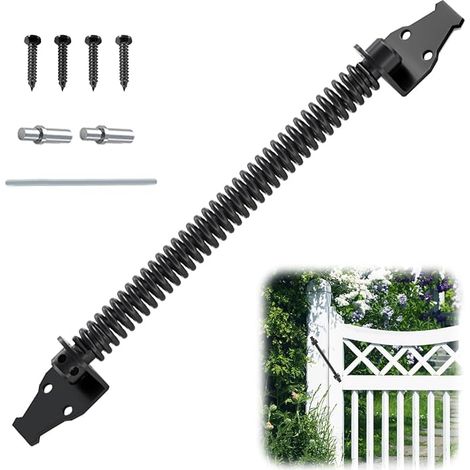 Ferme-Porte À Ressort, Fermeture de Porte Automatique Réglable avec 4 Vis (1/5)