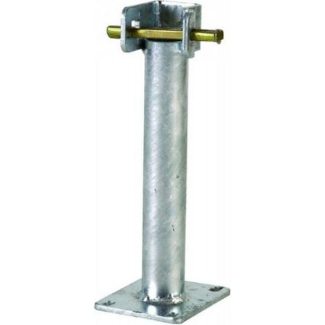 Tubesca Comabi – Pied de départ M49 – Largeur utile > 90 cm – Réglage échelle tous les 50 cm – Acier pour échafaudage de maçon
