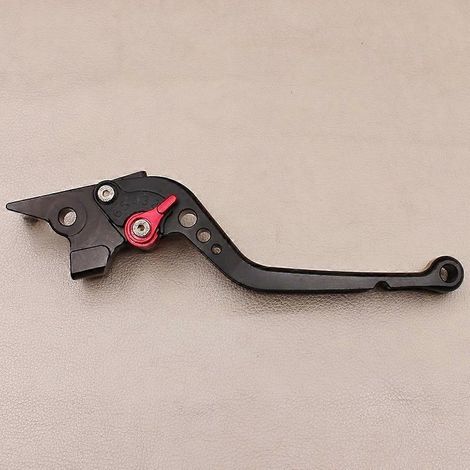 Poignée de frein pour moto MT09/MT07, petite poignée de klaxon modifiée pour Huanglong 600/300 (noir long) (1/5)