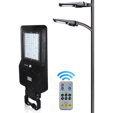 Luminaire Led Urbain Avec Panneau Solaire