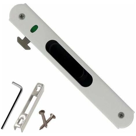 Sliding Door Lock - Household Stainless Steel Single Sliding Door Window Lock Hardware Fittings (1/5)
