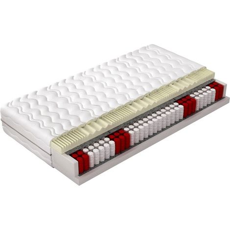 Colchón ComfiDream Memory Comfort , Con muelle (Pocket), Respirable, 7 zonas anatómicas, Algodón, Dos niveles de firmeza, Dos caras, La espuma de poliuretano (1/2)