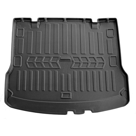 Tapis de coffre Dacia Logan I MCV 2006-2012 Break, 5 places, 7 places (3ème rangée de sièges rabattus) (1/5)