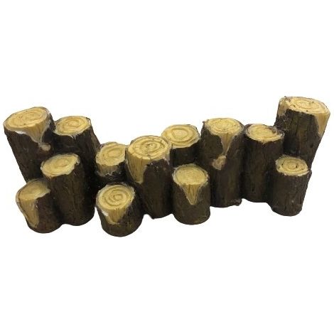 Rondins de bois décorations d'aquariums eau douce et eau de mer 25 cm (1/4)