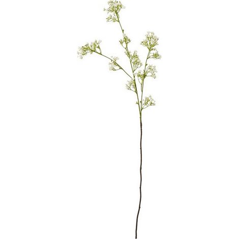 Gypsophila Spray (Single Stem Flower) - Plastic - Height 106 cm - Cream