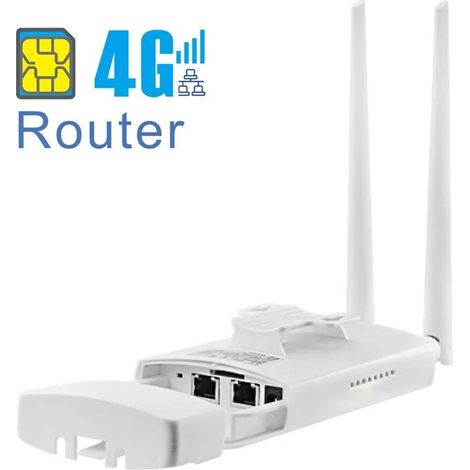 Router con Sim 4G LTE e 2 Porte LAN ad uso Esterno IP66 (1/5)