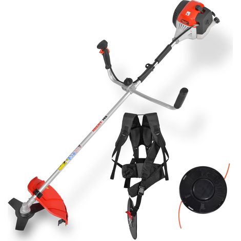 HECHT Benzin-Motorsense 43 cm³, 1,5 kW, inkl. Zubehör