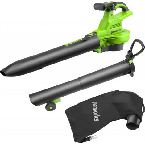 Greenworks Soffiatore di foglie cordless 40V potente