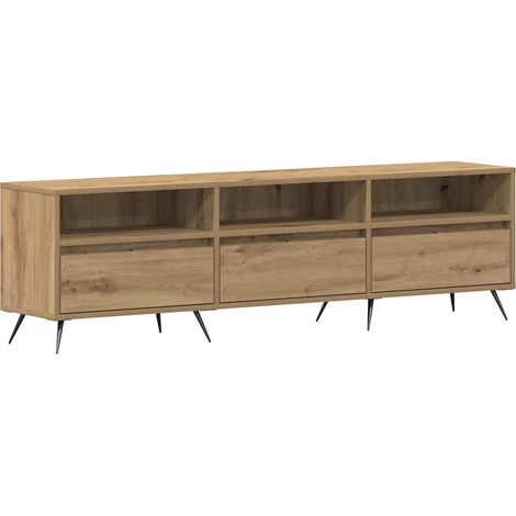 Maison Exclusive - Mobile TV rovere artigianale 150 x 30 x 44,5 cm