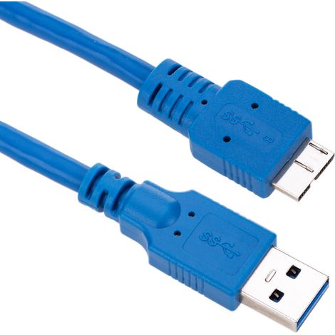 BeMatik - Cable SuperSpeed USB 3.0 (AM/MicroUSB-M Tipo B) 2m