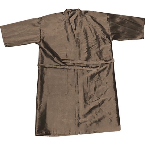 Peignoir De Salon Coiffure Style Kimono Vert Imperméable Antistatique Pour Client Adulte 1 Pièce