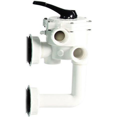 Pentair – Vanne side multivoies pour filtre Triton TR40 TR60 – Raccordement 1'1/2 – Compatible Quad 27 – Pour filtration efficace