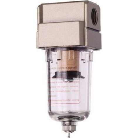 Filtre À Air Comprimé - Séparateur Eau Huile - Pour Compresseur Pneumatique - Filetage 1/4 - Raccord Rapide Inclus - 1 Pièce (1/5)