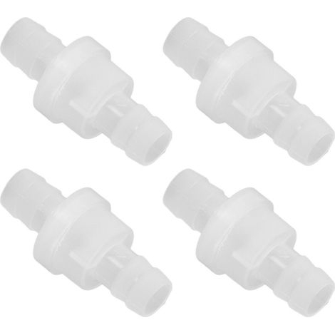 12 Pièces Clapet Anti-Retour en Caoutchouc Résistant aux Produits Chimiques pour Aquarium et Applications Industrielles 10mm (1/5)