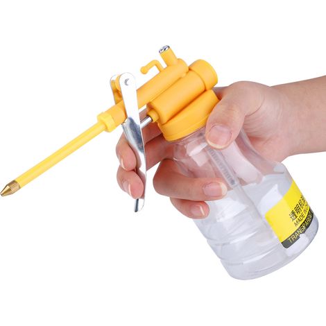 TU-0280 Pot d'huile transparent, bouteille, bidon d'huile pour machine, pulvérisateur d'huile, tube rigide de 350 g (1/5)
