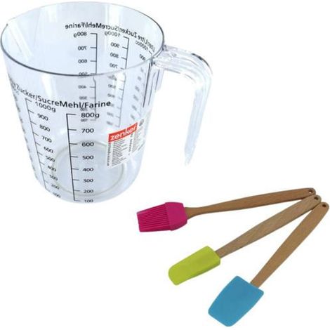 Ensemble verre doseur et accessoires pour pâtisserie - ZENKER - Smart Pastry
