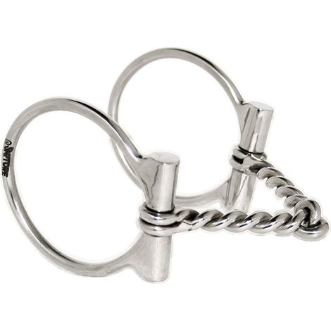 Filetto westernin acciaio inox e filo ritorto medio