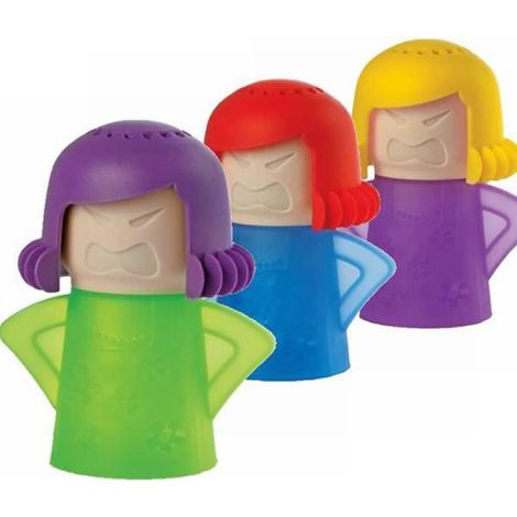 Nettoyeur à vapeur - Honana - Four à micro-ondes - Plastique - 11x13.5cm - Couleur aléatoire