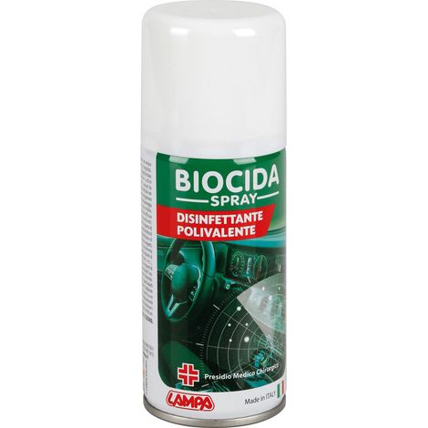 Biocida spray, disinfettante climatizzatore