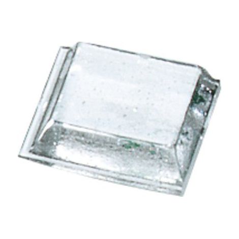 Butée adhésive Adhésif 3M Carré mince 12.7mm en PUR ( Prix pour Paquet de 40 ) (1/4)
