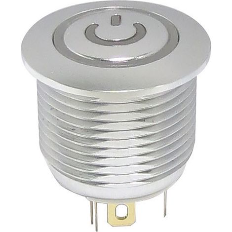 Bouton-poussoir, Momentané lumineux, LED RGB, Unipolaire à une direction, 2 A, Translucide, Montage panneau