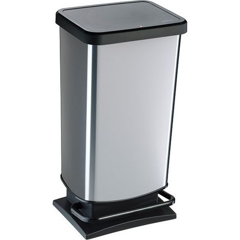 Cubo de basura de 40l de decoración de metal Paso Ref 7541005