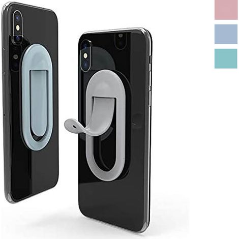 Mini supporto cellulare adesivo silicone universale smartphone cruscotto LD03398 (1/5)