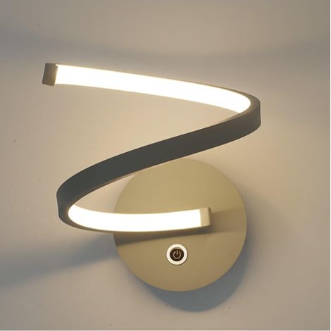 Applique LED blanche spirale - Looper (1/5)