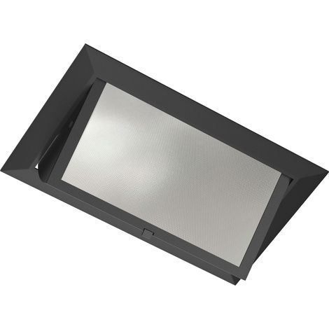 METROPOLIS Downlight bascul. LED 75° intég. 28,4W 4000K 3000lm 50000h noir ARIC 51652