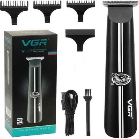 MaxTech - Taglia Capelli Professionale Regolabarba Elettrico A Batteria Trimmer Vgr V-007 - (1/5)